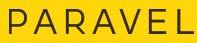 Paravel logo in black text on yellow background