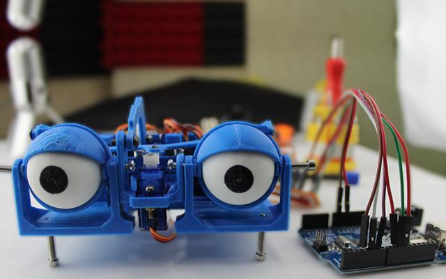 3D Printed Animatronic Eyes